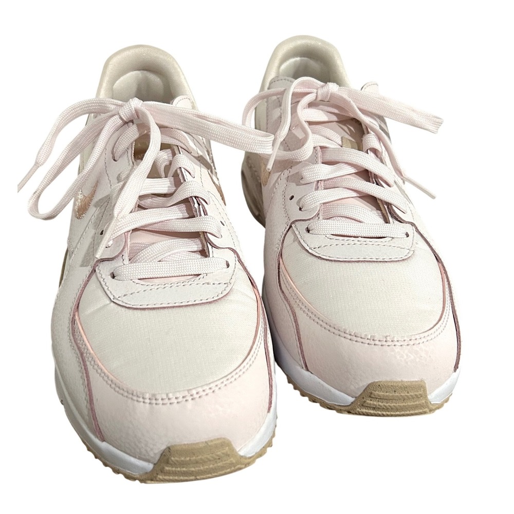 NEW Nike Women's Air Max Excee Sneakers Light Soft Pink Shimmer White 10 Casual - Picture 5 of 8